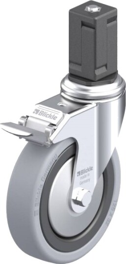 Blickle 848391 Lkra-Vpa 126K-11-Fi-Fa-Ev17 Styrehjul Med Brems Hjuldiameter 125 Mm Bæreevne (Maks) 120 Kg 1 Stk