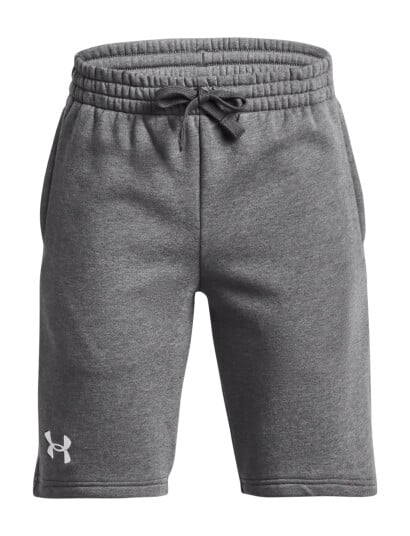 Under Armour Ua Rival Fleece Shorts - Grey - 140-152