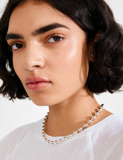 Pilgrim Air Necklace Silver Plated   Silver   ONE SIZE