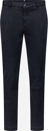 Berwich Morello elax prince of wales checked chinos 54 blå herre