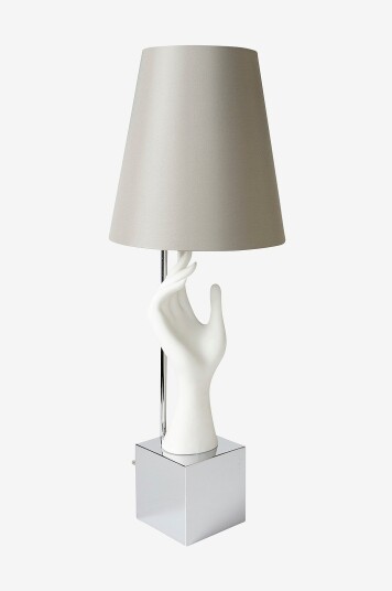Jonathan Adler   Bordlampe Eve   Hvit