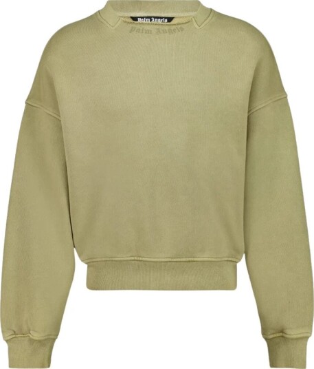 Palm Angels Herre Gensere & Hettegensere Grønn M,