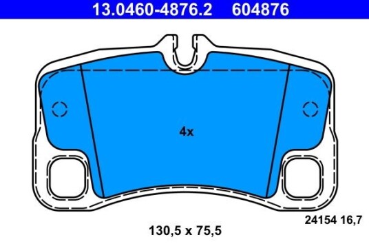 Bremseklosser ATE 13.0460 4876.2
