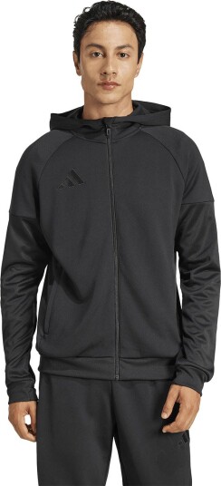 adidas Tiro 25 Full Zip Hettegenser Svart S
