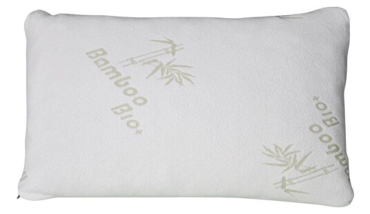 Pute, Memory Foam og Bambus - 76 x 51 cm