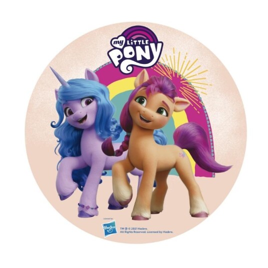 Kakebilde Uten Sukker My Little Pony 20cm Kakebilde Uten Sukker My Little Pony 20cm