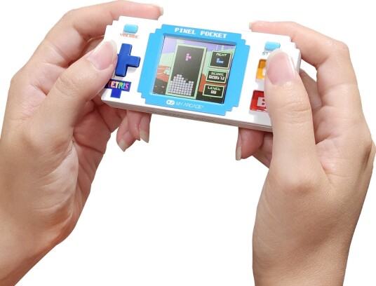 My Arcade Pixel Pocket Tetris Mini bærbar retro spillkonsoll