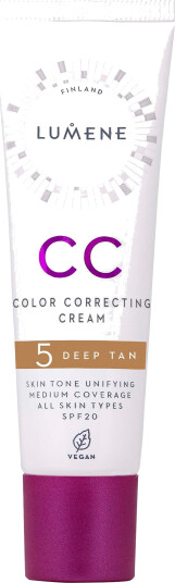 Lumene Cc Color Correcting Cream SPF 20 Deep Tan