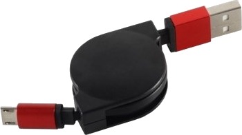 S/Conn 14-50152 0,8 M Usb A Micro-Usb B Usb 2.0 0,48 Gbit/S Sort Rød