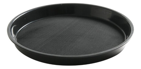 Serveringsbrett Med Høy Kant Rundt 360x39 Mm Sklisikker Pp
