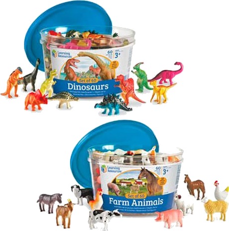 Learning Resources Tell & Sorter Bondegårdsdyr eller Dinosaurer Learning Resources Tell & Sorter Bondegårdsdyr eller Dinosaurer