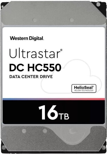 Western Digital Ultrastar DC HC550 16TB 3.5" SATA 7200RPM Western Digital Ultrastar DC HC550 16TB 3.5" SATA 7200RPM
