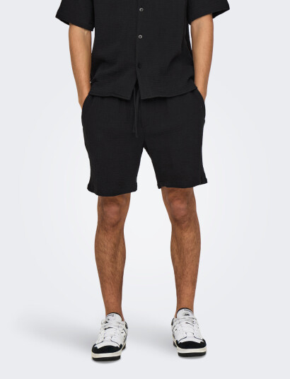 ONLY & SONS Onstel-Pas 0158 Shorts - Black - XS