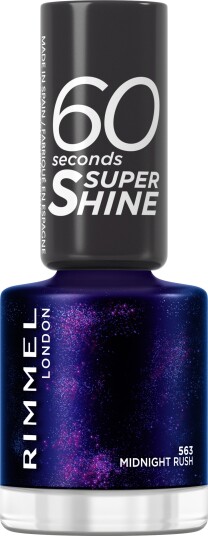 Rimmel Rimmel 60 Seconds Nail Polish 563 Midnight Rush - Purple - 8 ML