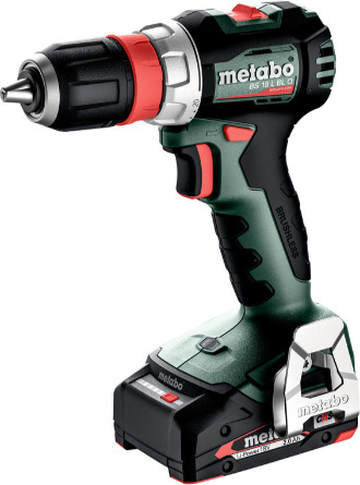 Batteridrill Metabo BS 18 L BL Quick 2X2,0AH MetaBox med Batteri og Lader Batteridrill Metabo BS 18 L BL Quick 2X2,0AH MetaBox med Batteri og Lader