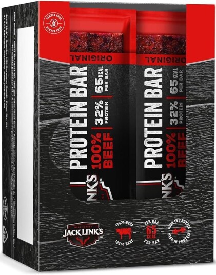 14 stk Jack Link"s Meat Snacks Beef Jerky Bar Original   Hel Eske 315 gram USA Import