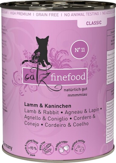 Catz Finefood Lam & Kanin 12 x 400 g