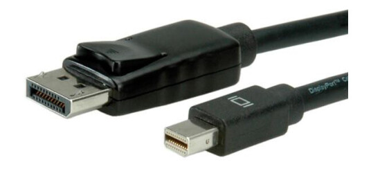 ROLINE DisplayPort Cable, DP - Mini DP, M/M, 1m