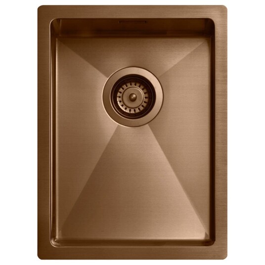 Tapwell Ta3040 PVD Kjøkkenvask B37xd45cm Copper Look (TA-9422641)
