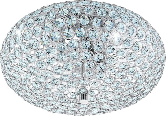 EGLO Taklampe Clemente 350 mm Sølv Plafonder