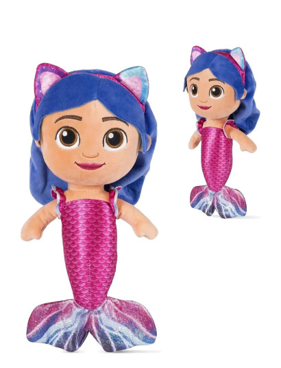 Gabby"s Dollhouse Gabbys Dollhouse Mermaid Gabby Plush (25Cm) - Multi/patterned - ONE SIZE