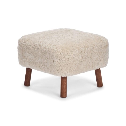 Natures Collection Emily fotskammel Beige Valnøtt Natures Collection Emily fotskammel Beige Valnøtt