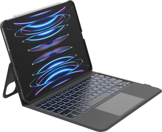 Belkin Tastatur og Folio for iPad Air/Pro 11" med Magnetstativ og Bakbelysning Svart Belkin Tastatur og Folio for iPad Air/Pro 11" med Magnetstativ og Bakbelysning Svart