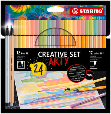 Stabilo Creative Set Arty 24-pakning Stabilo Creative Set Arty 24-pakning