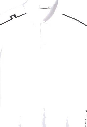 J.Lindeberg Lionel Polo Hvit Golf pologenser herre White X Large