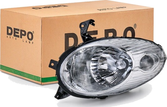 ABAKUS 215-1194R-LD-EM Frontlykter