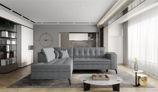 Seksjon Eltap Lanvin 260x210x93 cm   Gojo 5 Venstre