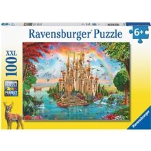 Ravensburger Puslespill XXL 100 brikker Fairy Castle Ravensburger Puslespill XXL 100 brikker Fairy Castle