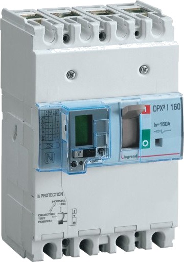 Legrand DPX3-I 160 Lastbryter + Jordfeil 4P 160A