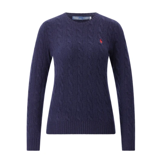 Ralph Lauren Polo Dame Strikkevarer Blå M