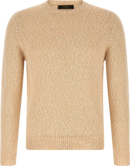 Zanone Herre Strikkevarer Beige XL, Zanone Herre Strikkevarer Beige XL,
