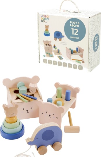 Jabadabado Lek Og Lær Boks Teddy