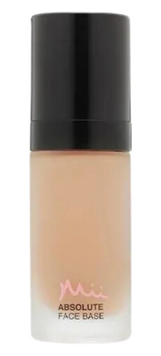 Mii Cosmetics Absolute Face Base  5 shades Utterly Peachy 02