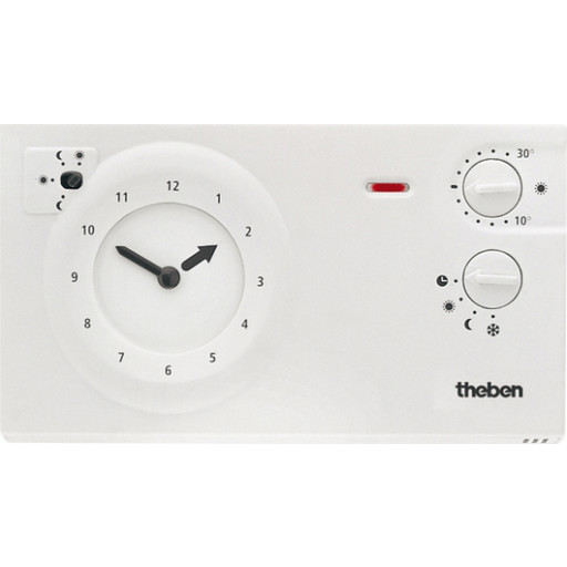 Theben Romtermostatklokke RAM 722 Hvit