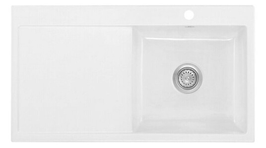 Lavabo Mera 100 SL Kjøkkenvask 1000x510 mm, Hvit Lavabo Mera 100 SL Kjøkkenvask 1000x510 mm, Hvit