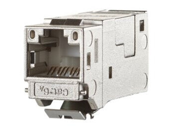 Metz Connect 130910Ki Flat Metallisk Rj-45 Hunkjønn Cat6a