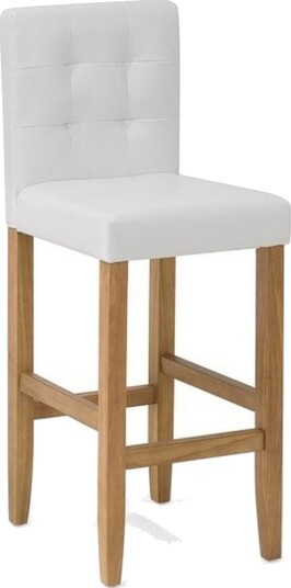 Madison Barstol 45 cm - Hvit