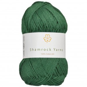 Shamrock Yarns 100% Bomull 8/4 Garn 13 Flaskegrønn