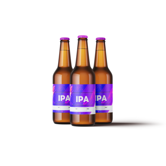 IPA Universell Etikett 60 stk Passer til boks og flaske, 110 x 80 mm
