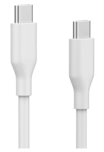 Linocell USB-C-kabel - Hvit 1 m