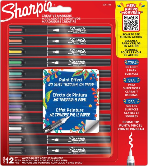 Sharpie Creative Marker Brush Tip 12-pk Sharpie Creative Marker Brush Tip 12-pk