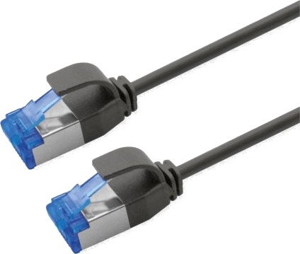 Roline 21.15.4351 100 1 M Cat6a S/Ftp S Stp Rj 45 Rj 45 Svart