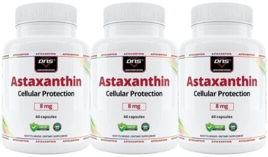DNS 3-Pack Astaxanthin (8 Mg) - 3 X 60 Kapsler