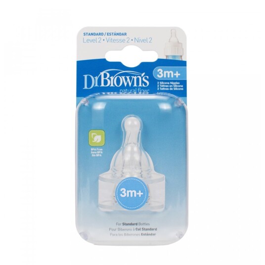 Flaskesmokk Dr. Brown Standard Str 2 3-6mnd
