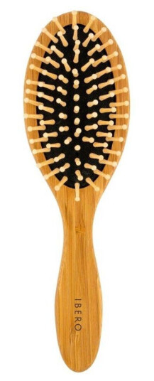 Ibero Oval Hair Brush With Bamboo Pins