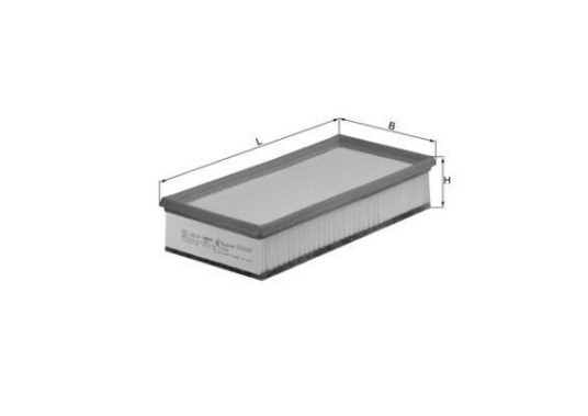 Luftfilter MAHLE ORIGINAL LX 1296